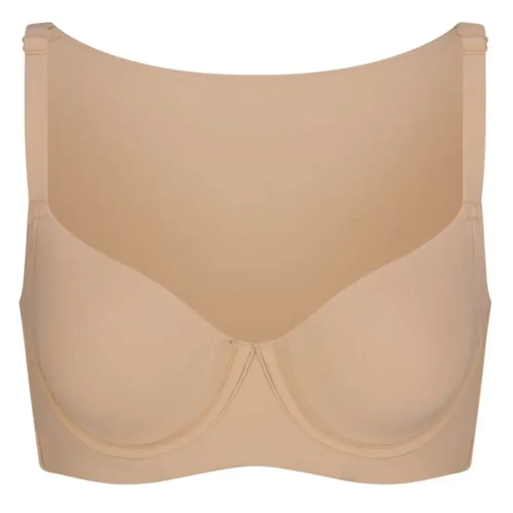 SKIMS Fits Everybody Back Smoothing Full Coverage Bra – Clay 36C NWT - Picture 3 of 4